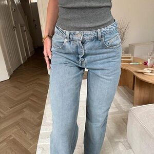 Classic Black GarmentDenim straight leg jeans